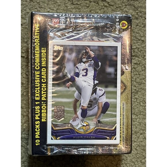 2013 Topps NFL Football Cards Blaster Box - Factory Sealed + 12 Card Bonus Pack! - Picture 4 of 6